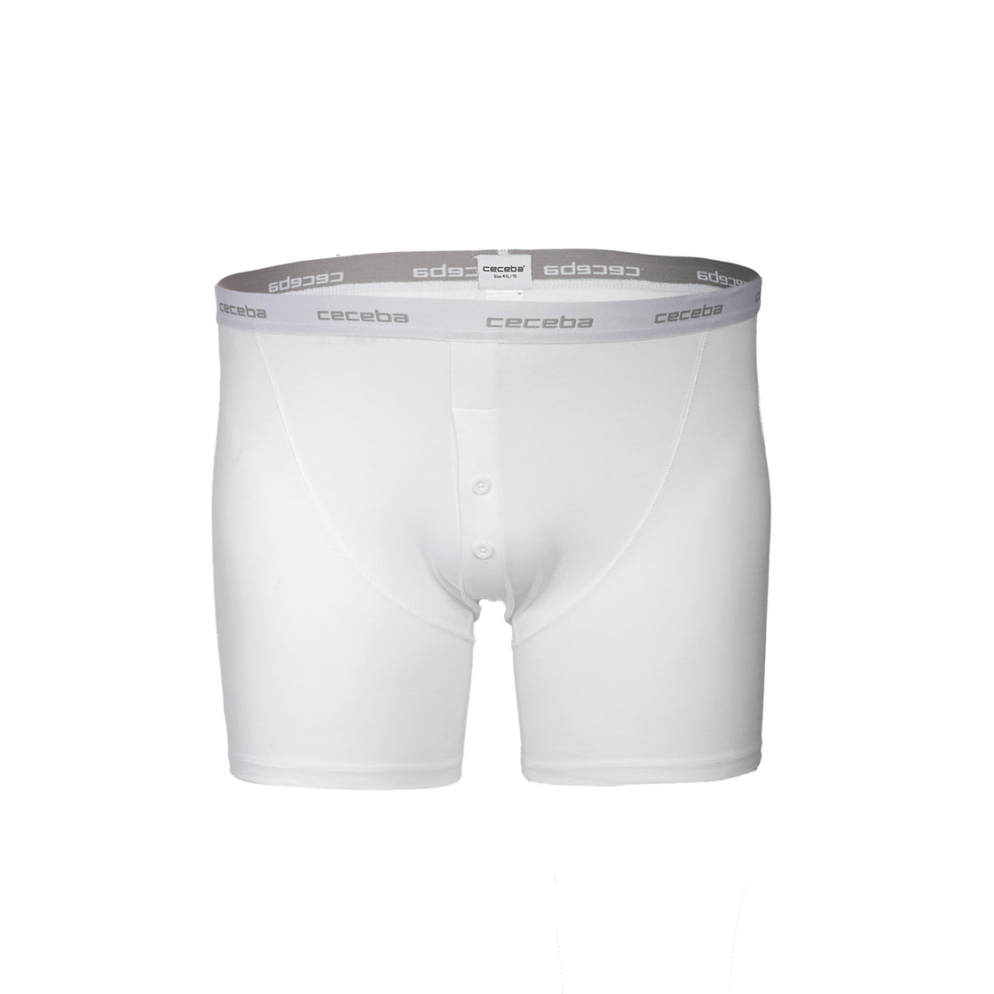 CECEBA Men's Solid Boxer Briefs - Pack of 2