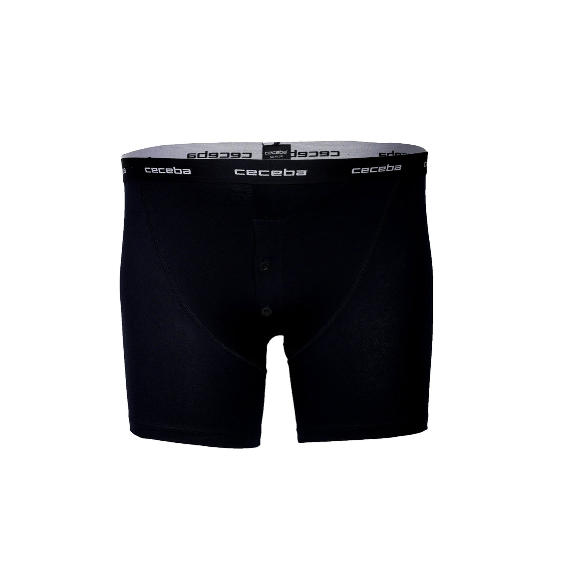 CECEBA Men's Solid Boxer Briefs - Pack of 2