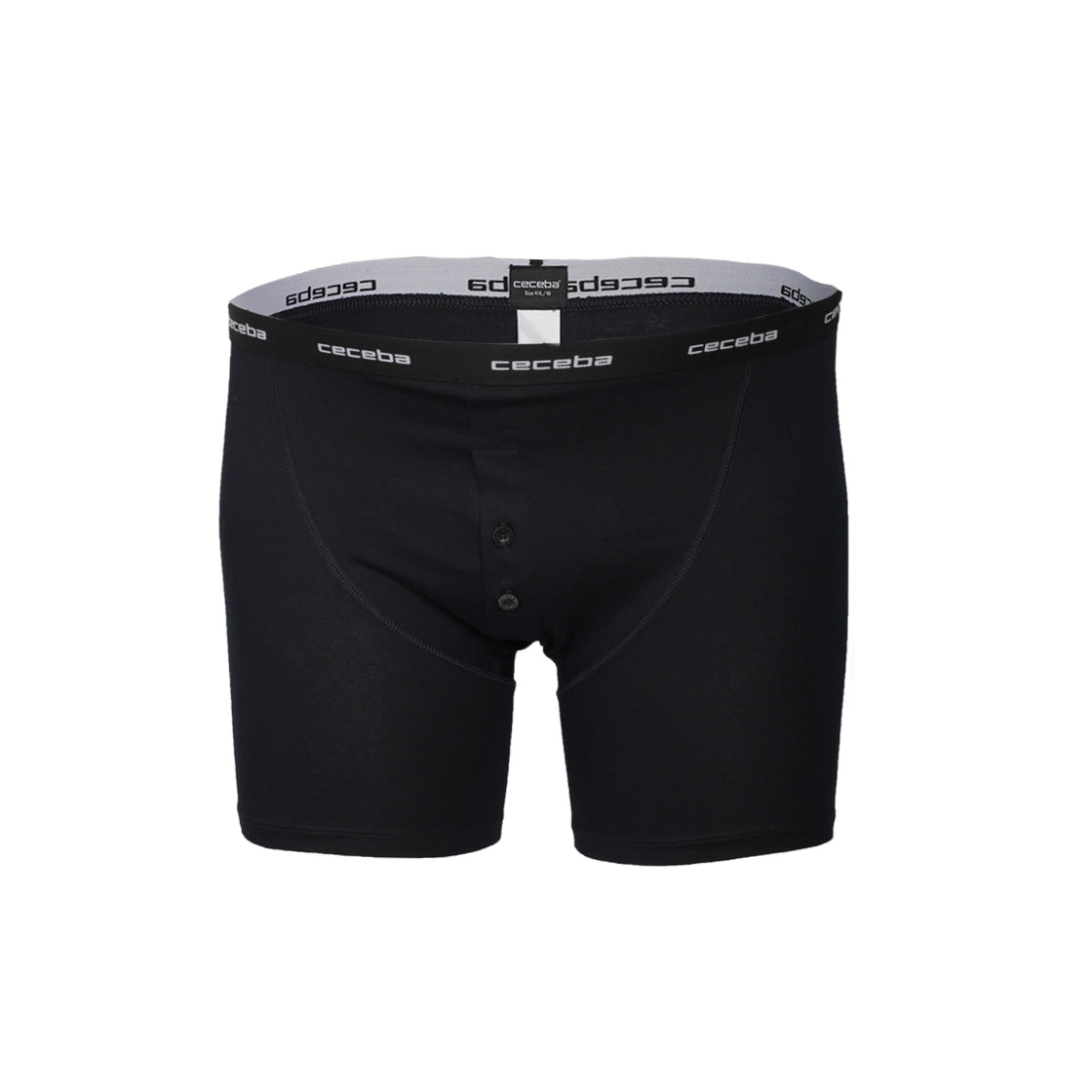 CECEBA Men's Solid Boxer Briefs - Pack of 2