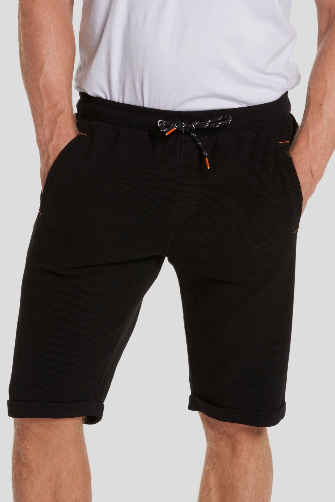 North 56°4 Black Jersey Shorts