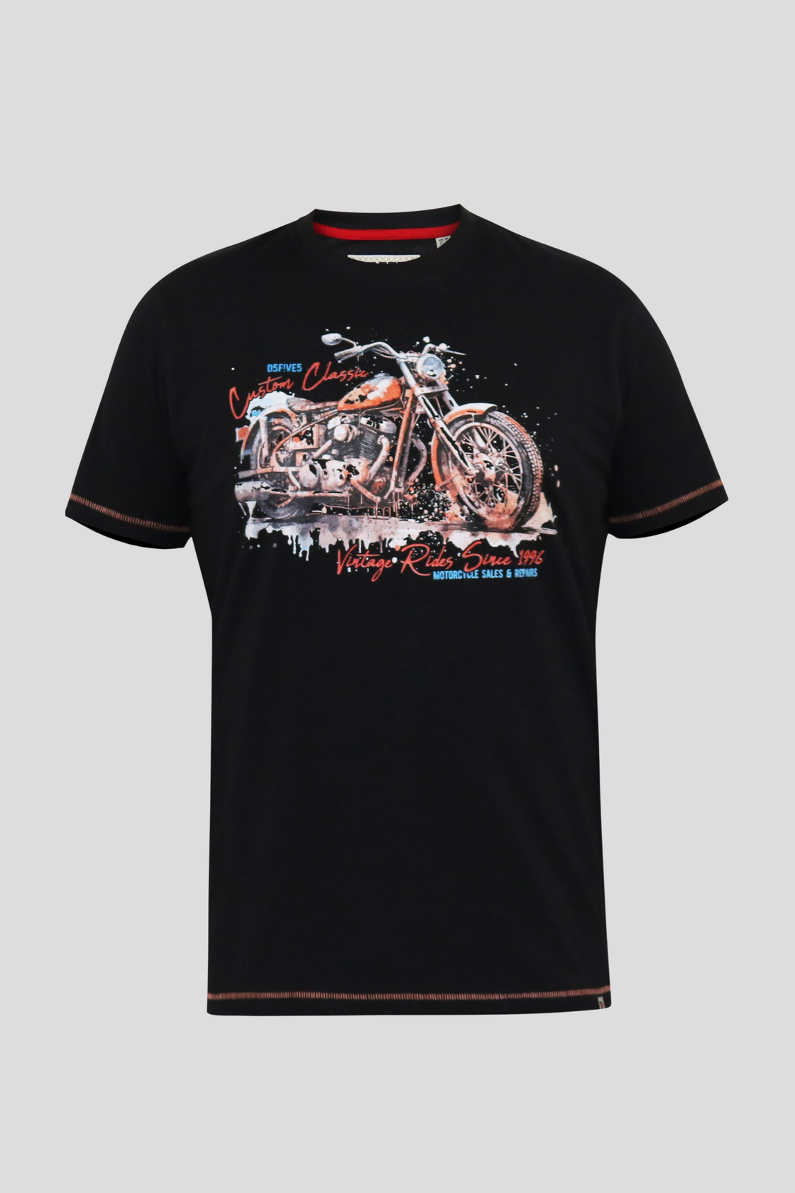 Duke Black Motorbike Tee