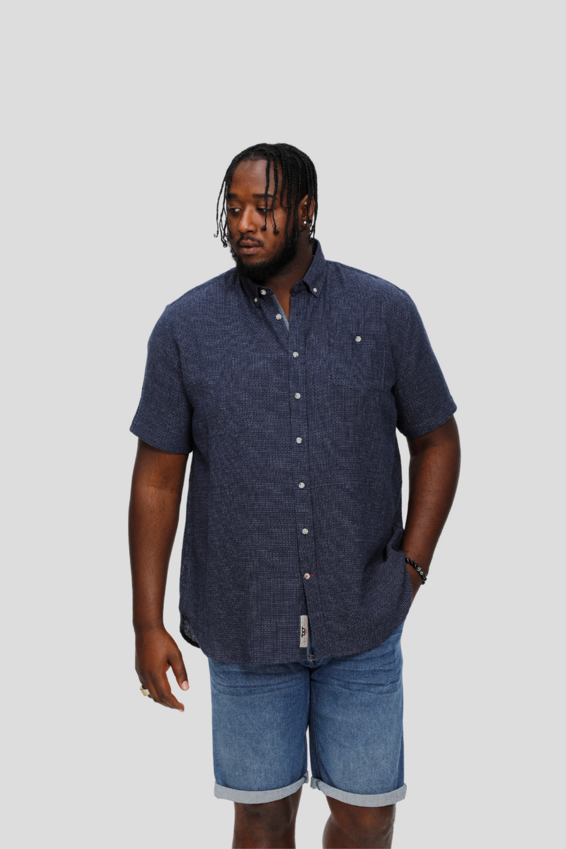 Duke Linen Pattern Shirt
