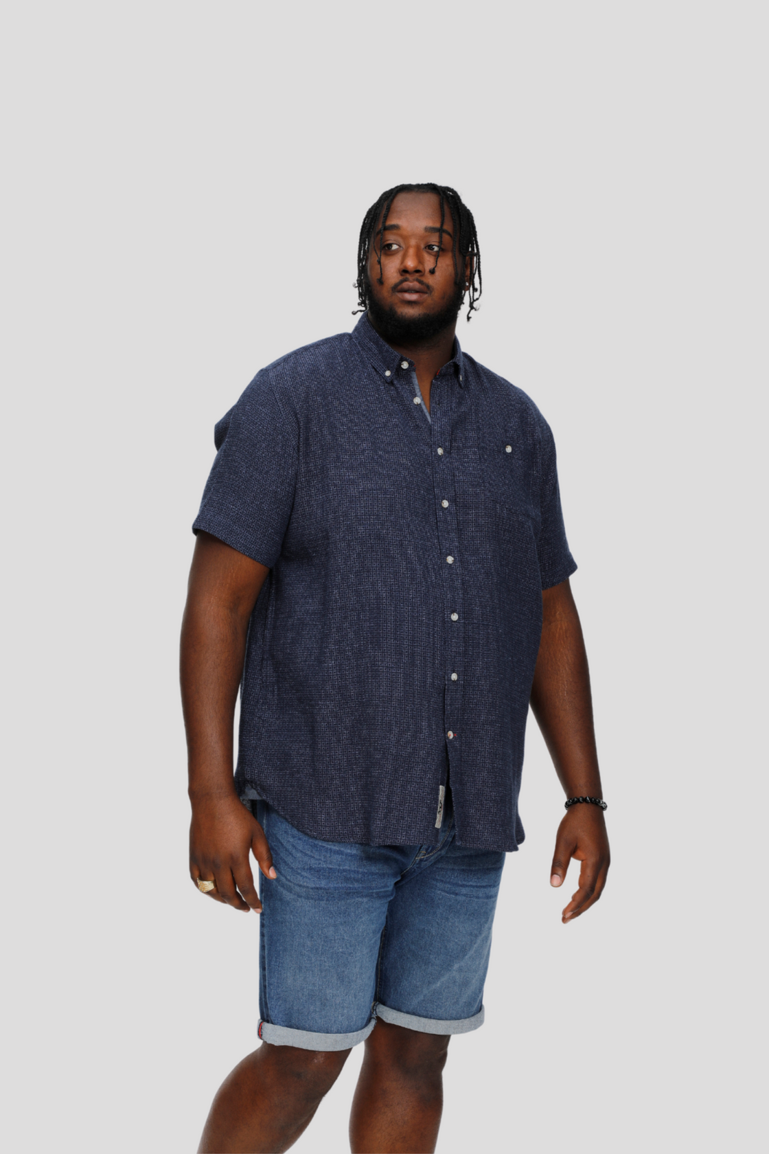 Duke Linen Pattern Shirt