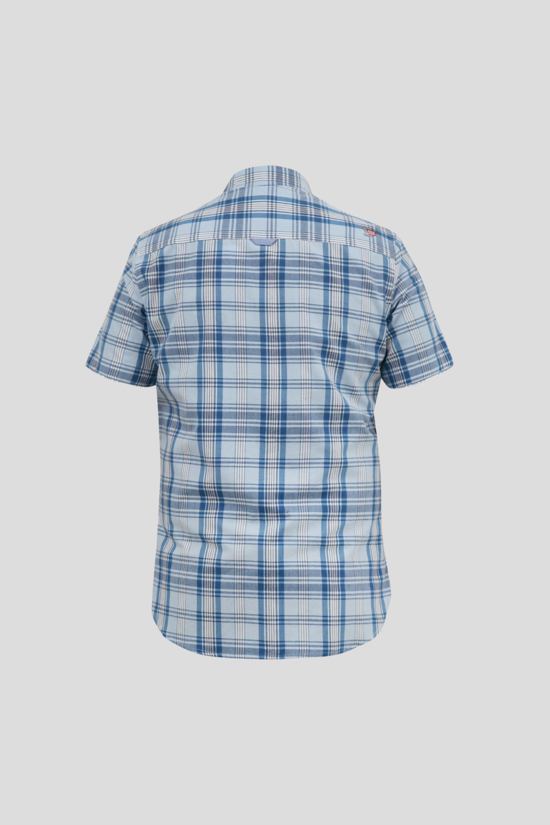 Duke Checkered Collar Shirt  W/Pocket