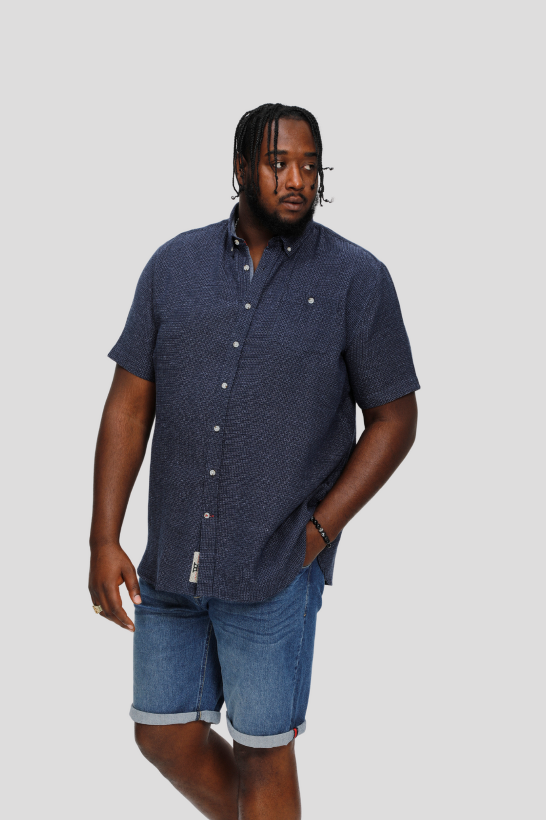 Duke Linen Pattern Shirt