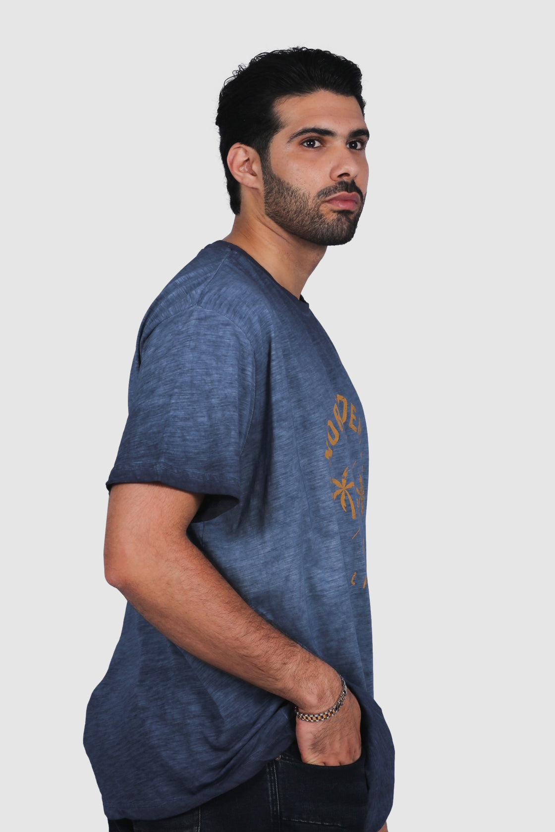 North 56°Denim Cool Dyed Tee