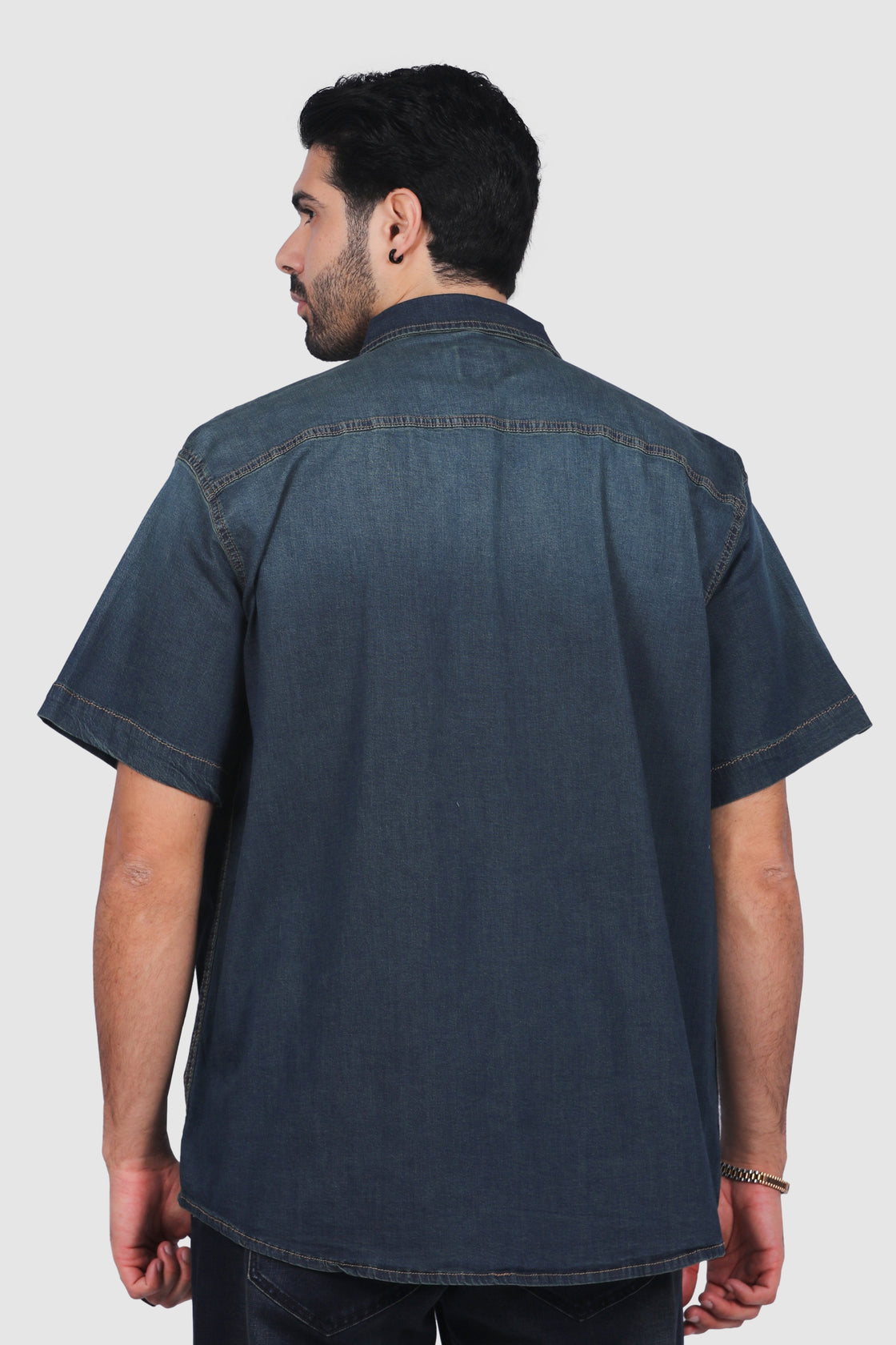 North 56°Denim Shirt W/Stretch