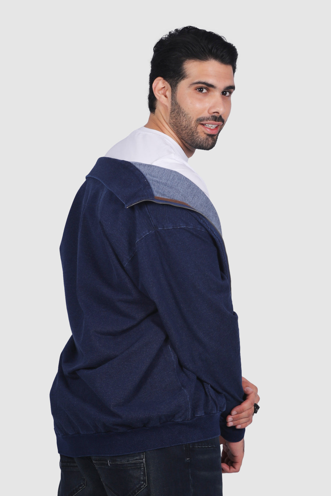 North 56°Denim Indigo Cardigan