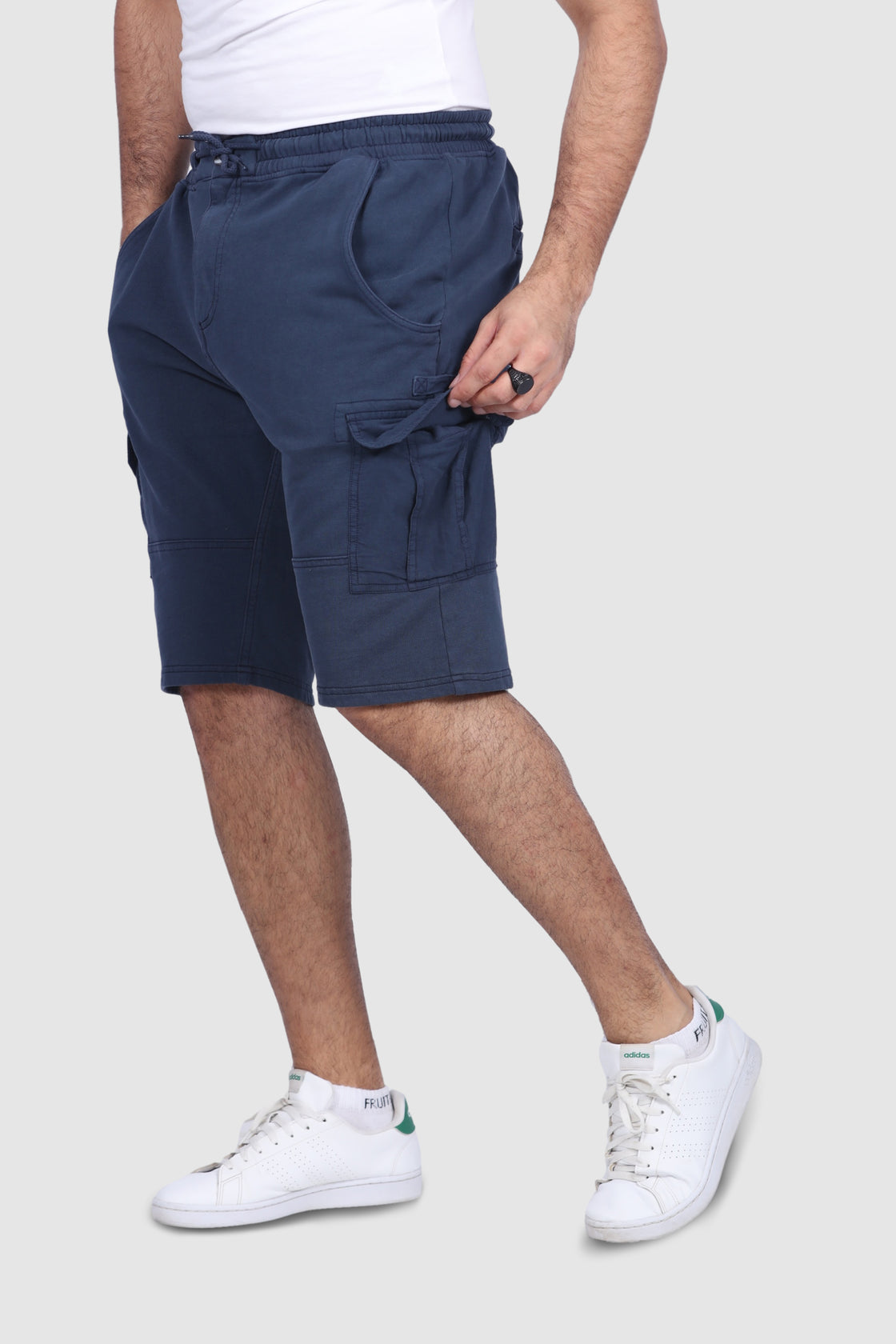 North 56°Denim Cargo Sweat Short