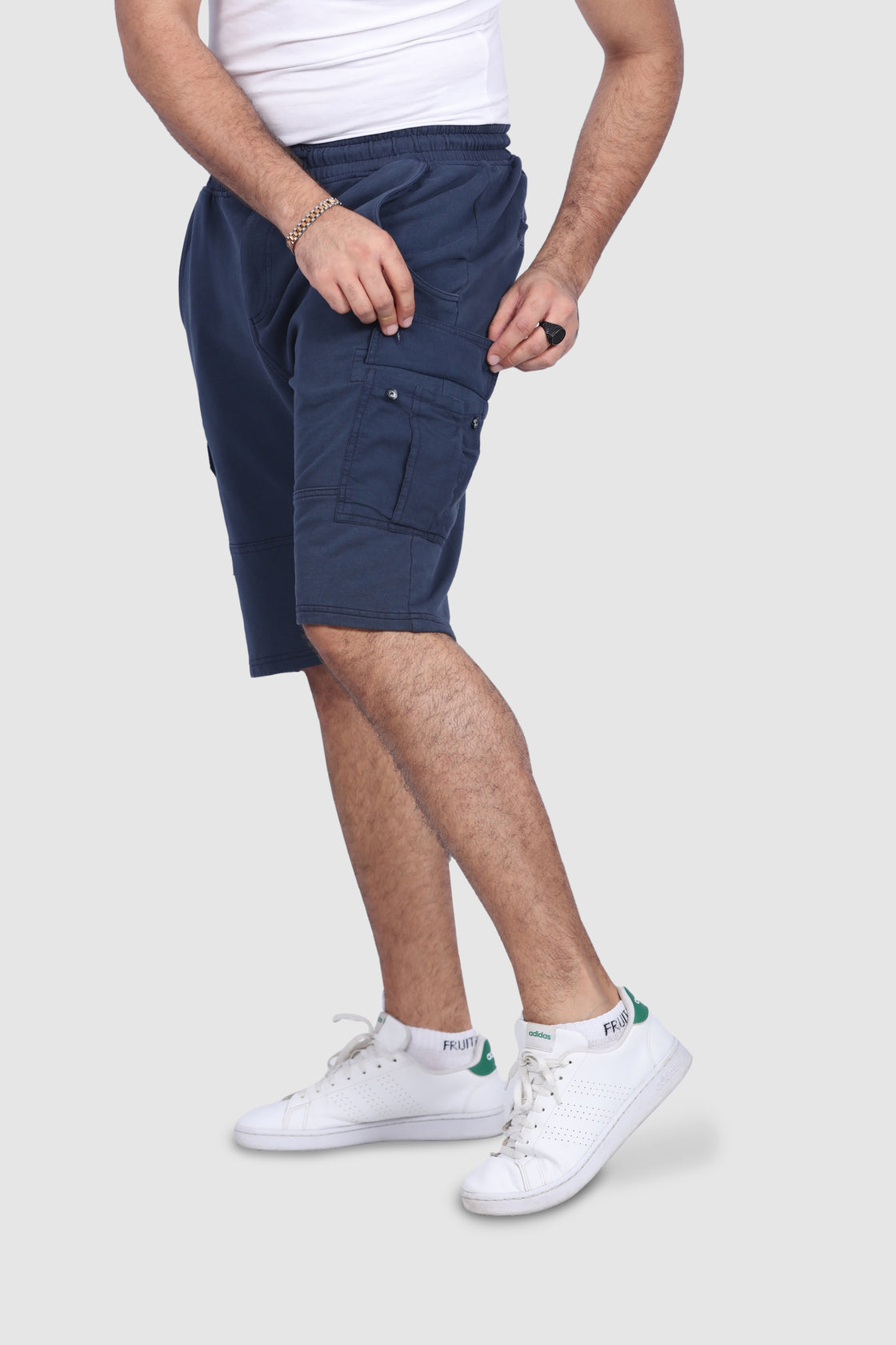 North 56°Denim Cargo Sweat Short