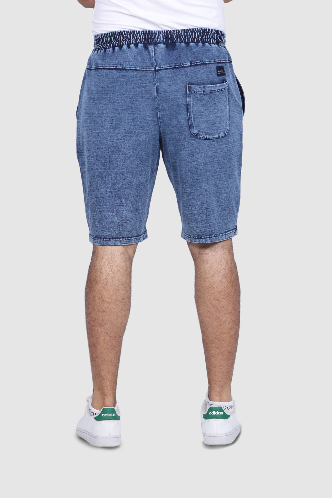 North 56°4 Indigo Dyed Sweat Shorts