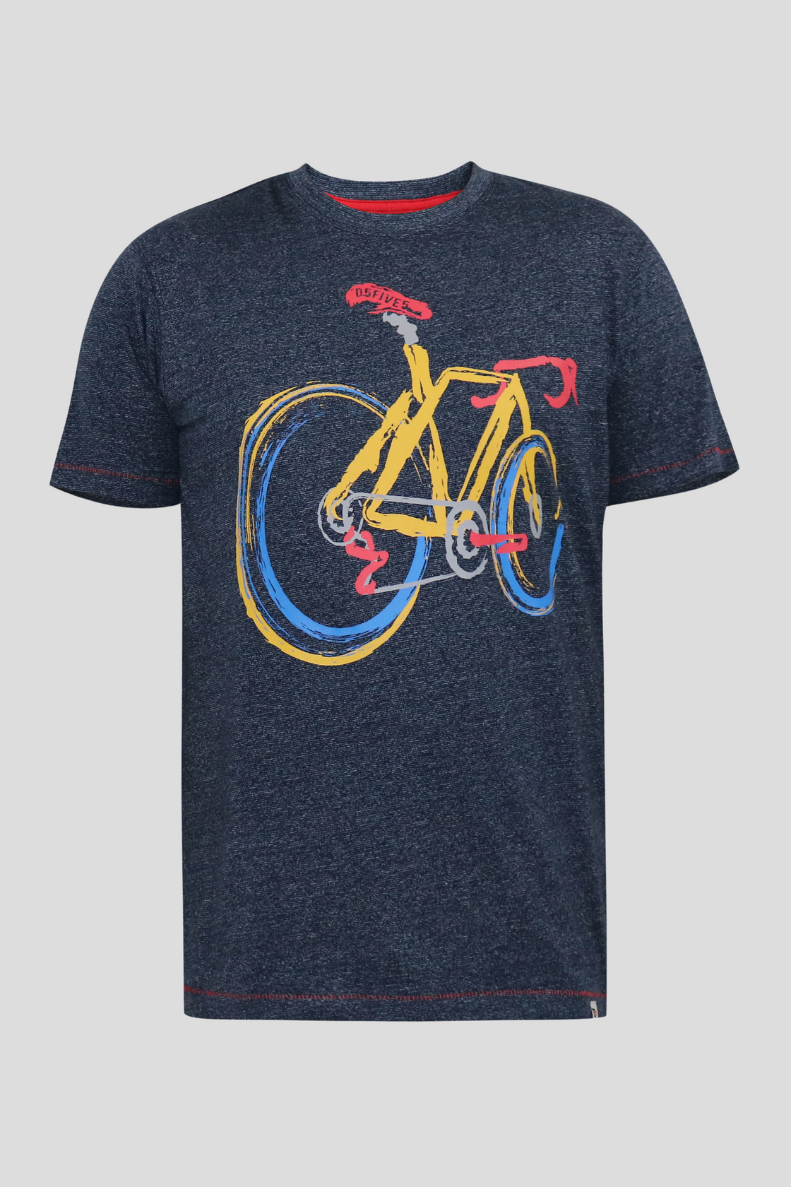 Duke Vibrant Bicycle Graphic T-Shirt