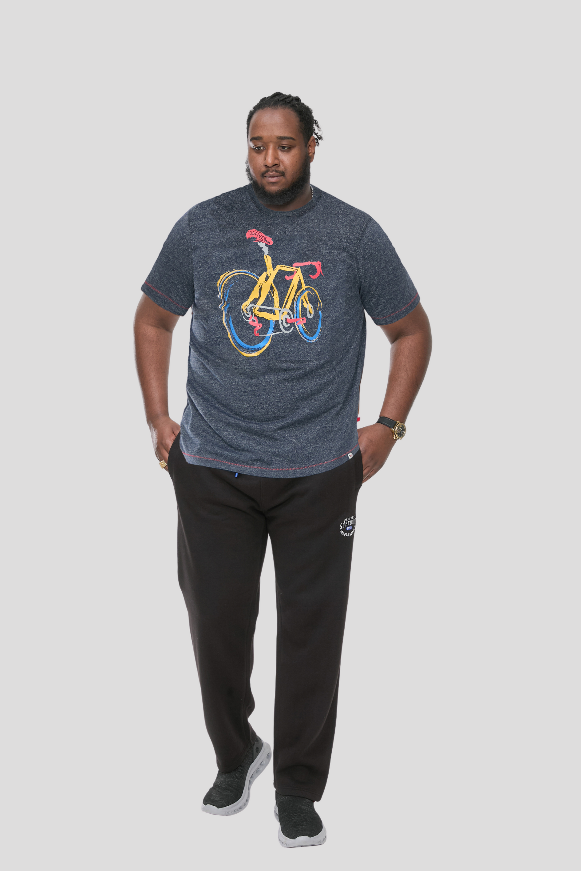 Duke Vibrant Bicycle Graphic T-Shirt