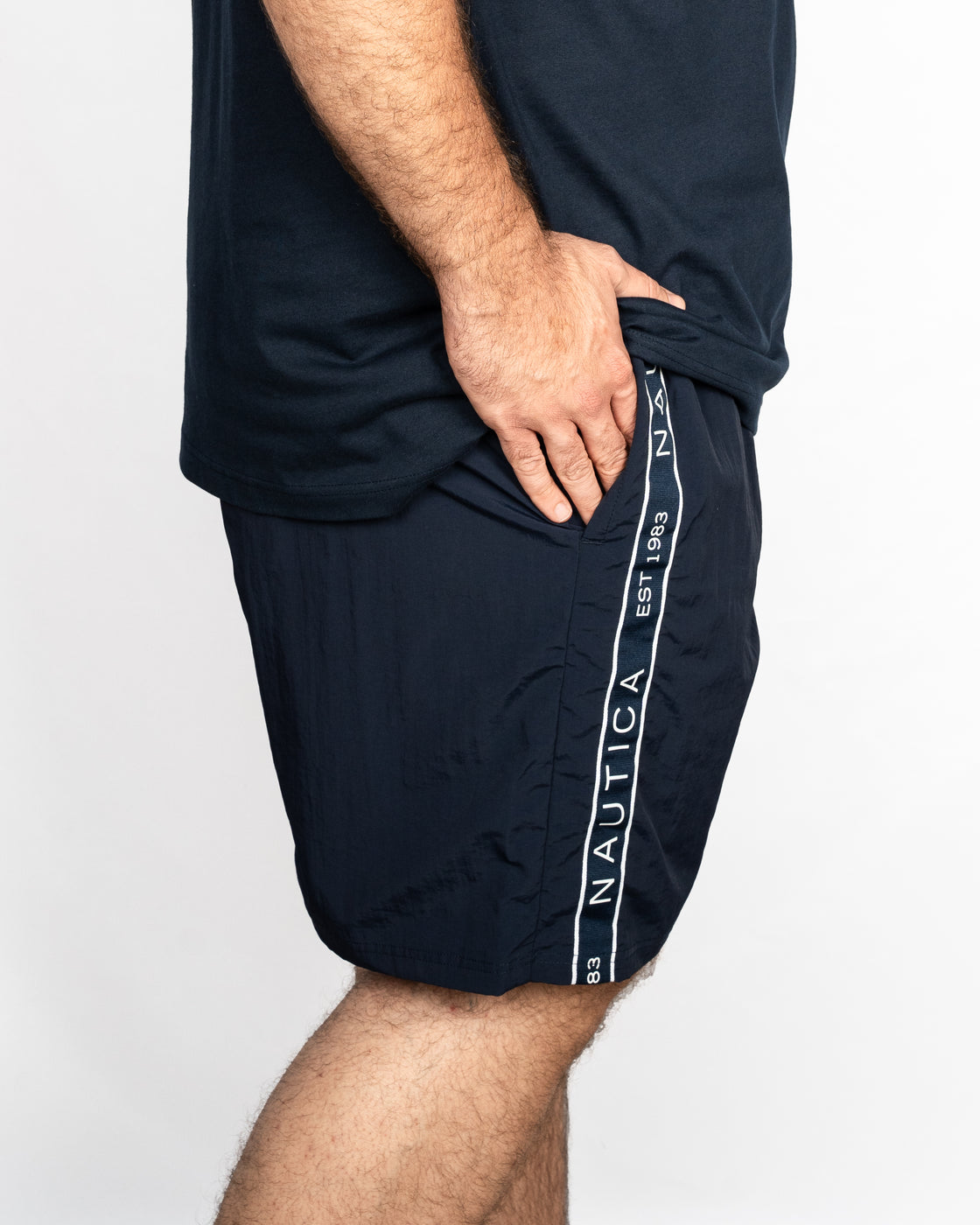 Nautica Signature Side Tape Swim Shorts
