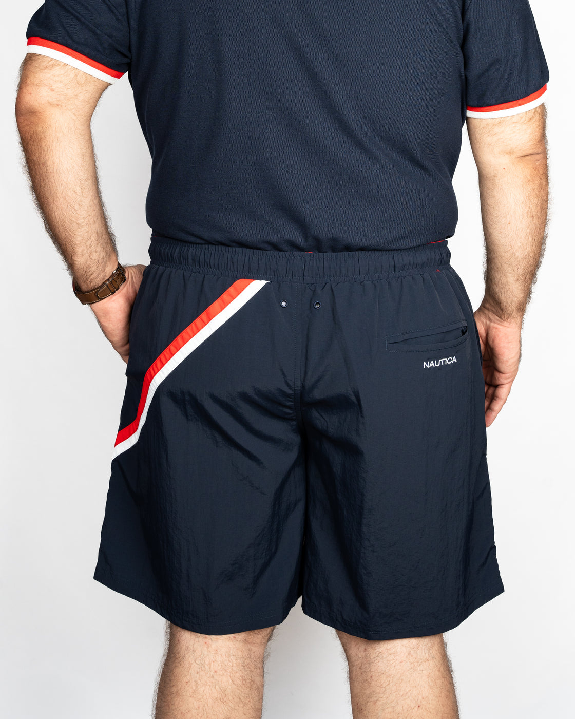 Nautica Swim Shorts with Contrast Taping