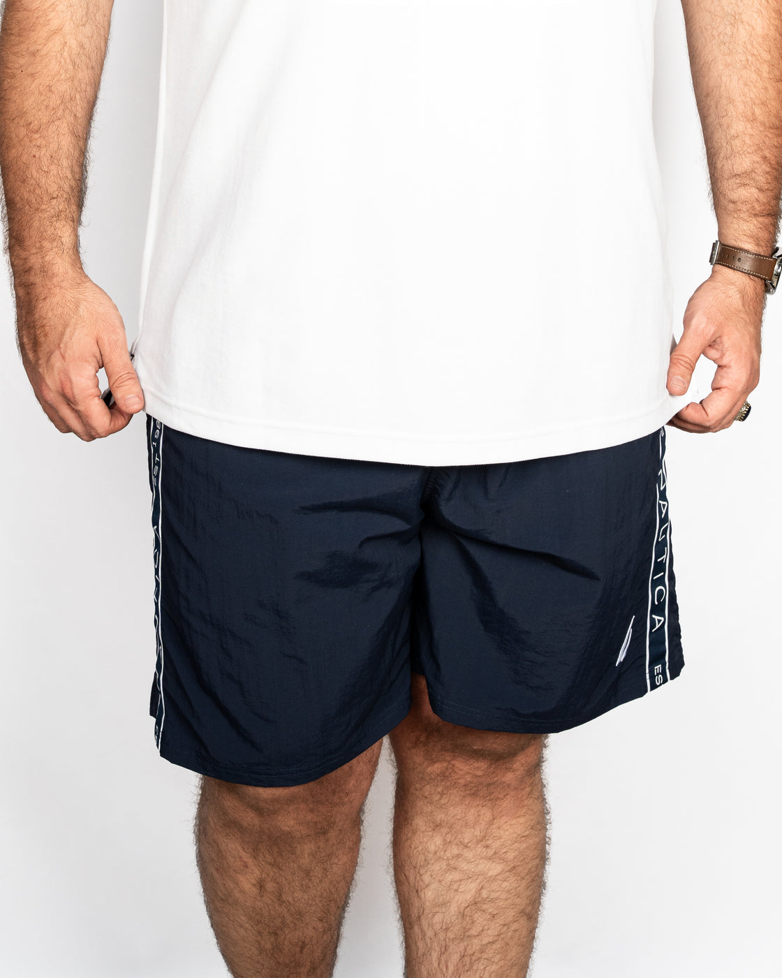 Nautica Signature Side Tape Swim Shorts