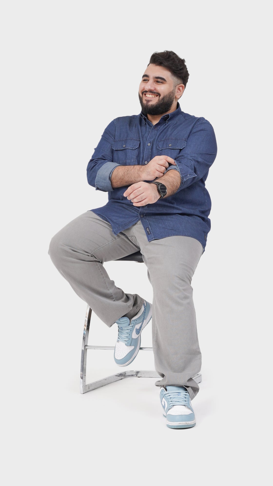 Casa Moda Denim Leisure Shirt