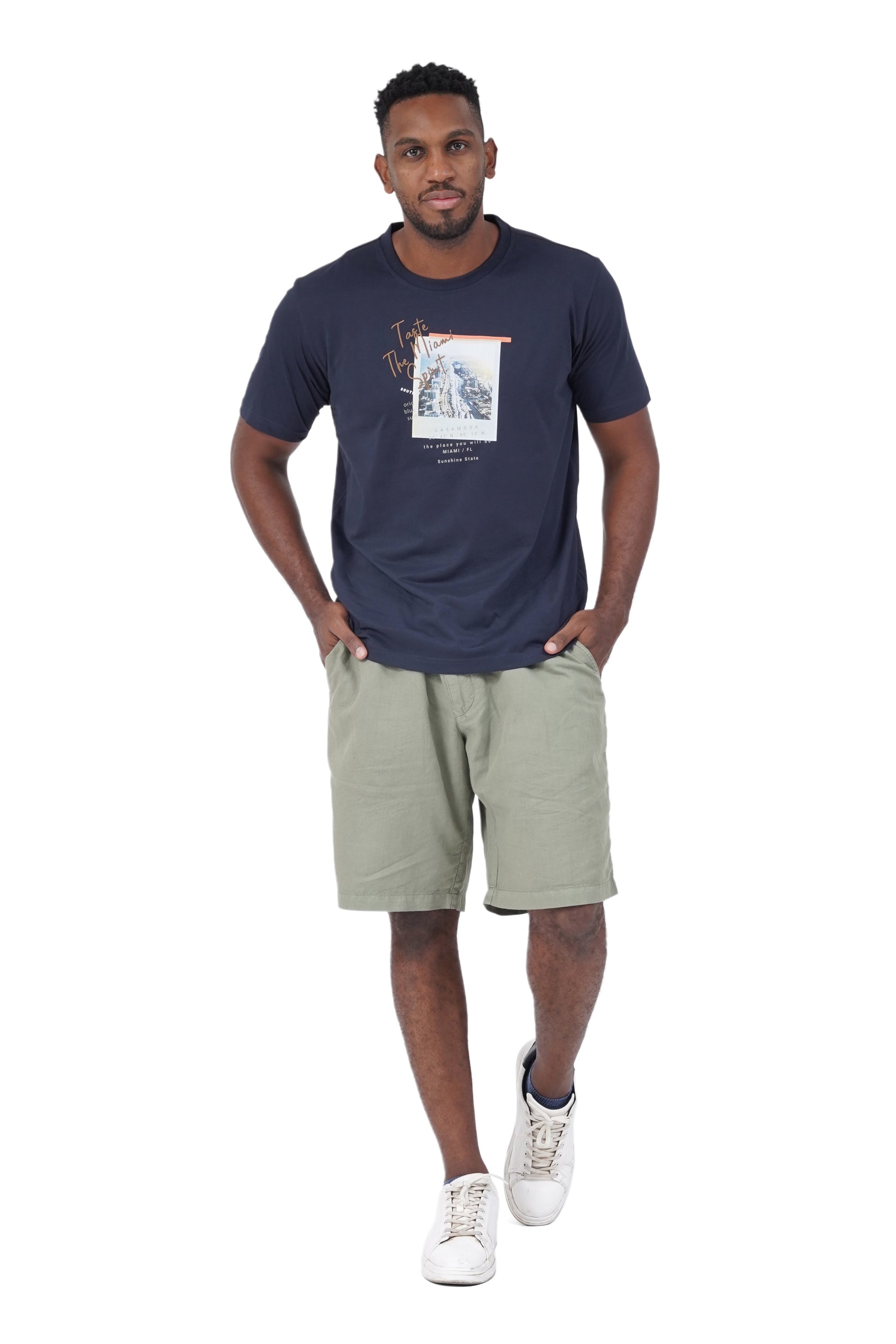 16 Shades Linen Shorts