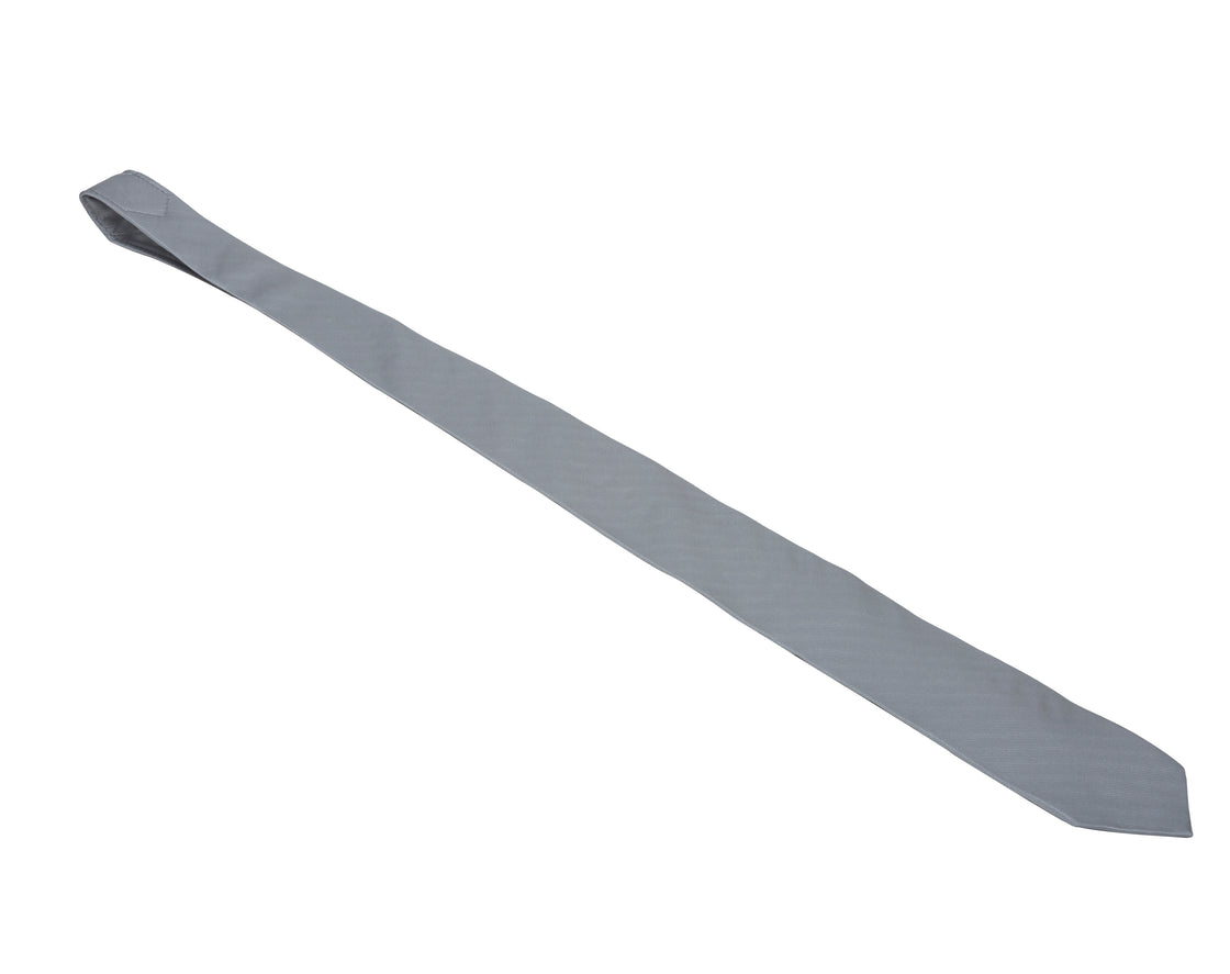 Diagonal Silk XMI Platinum Tie