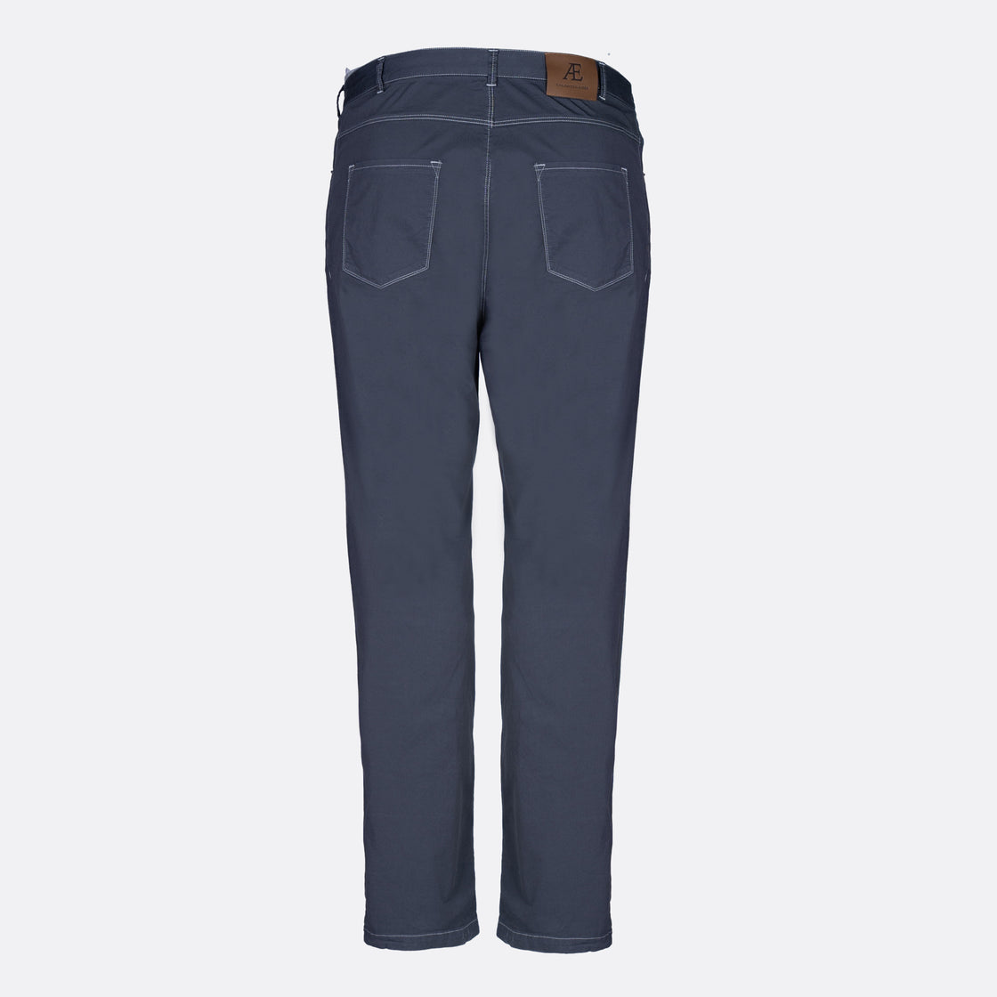 AE Z KIRS Straight Leg Cotton Pants Charcoal Back