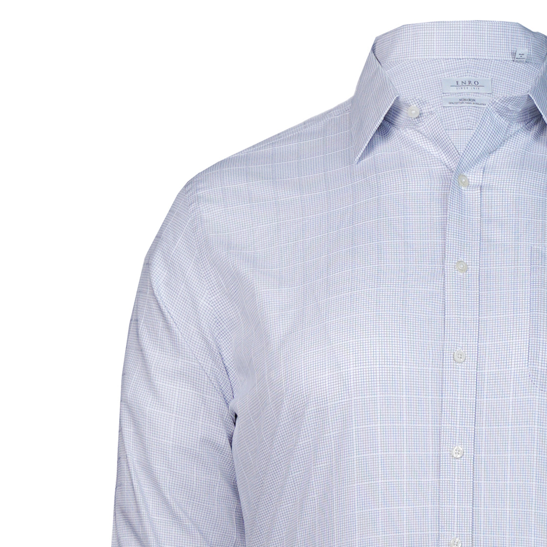 Enro Windowpane Shirt