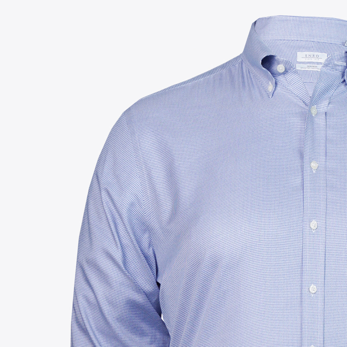 Enro Pin Check Shirt