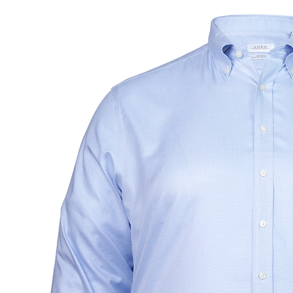 Enro Pin Check Shirt