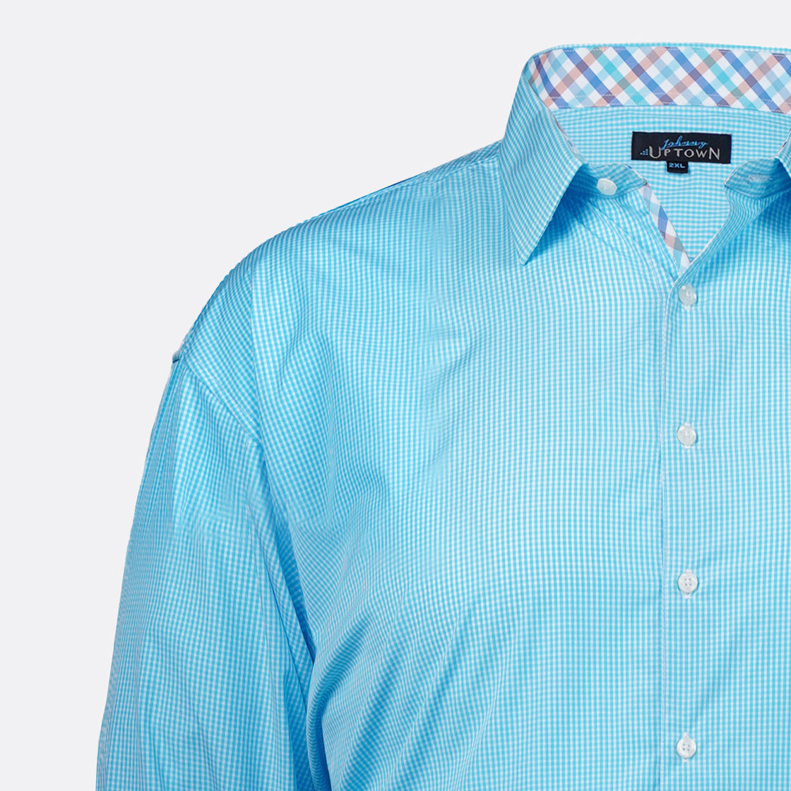 Johnny Uptown Pin Check Shirt