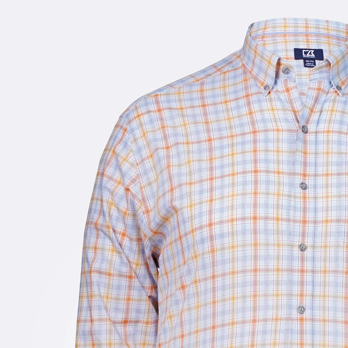 Cutter & Buck Multi Coloured Tartan Plaid Shirt