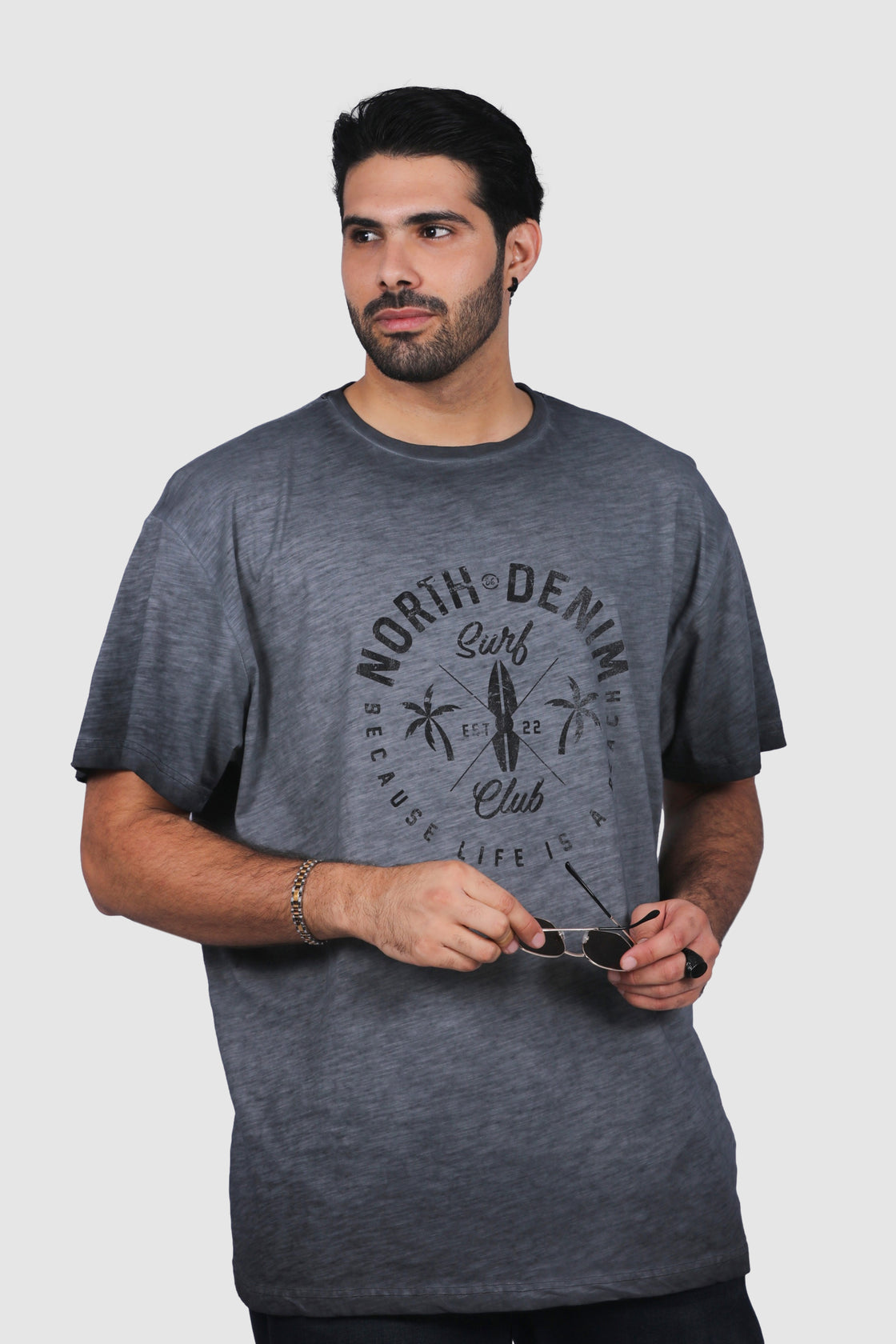 North 56°Denim Cool Dyed Tee