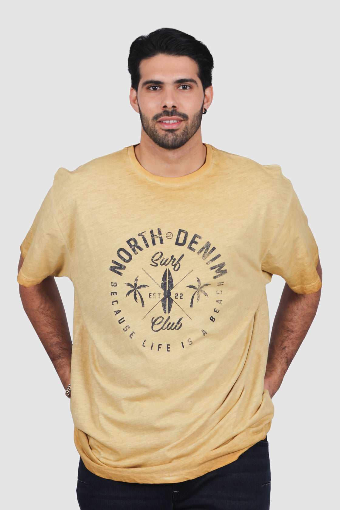 North 56°Denim Cool Dyed Tee