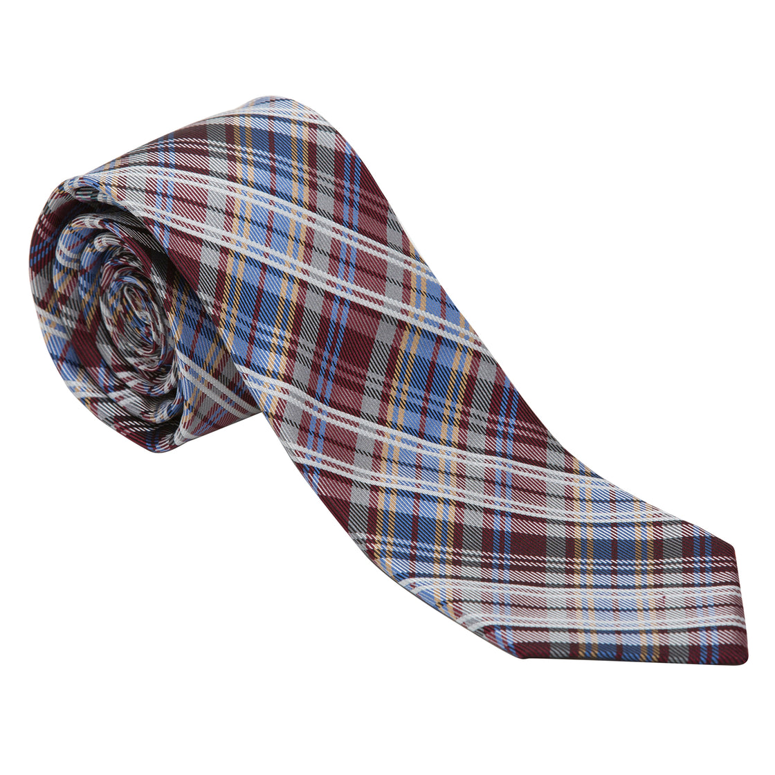 XMI Platinum Check Tie