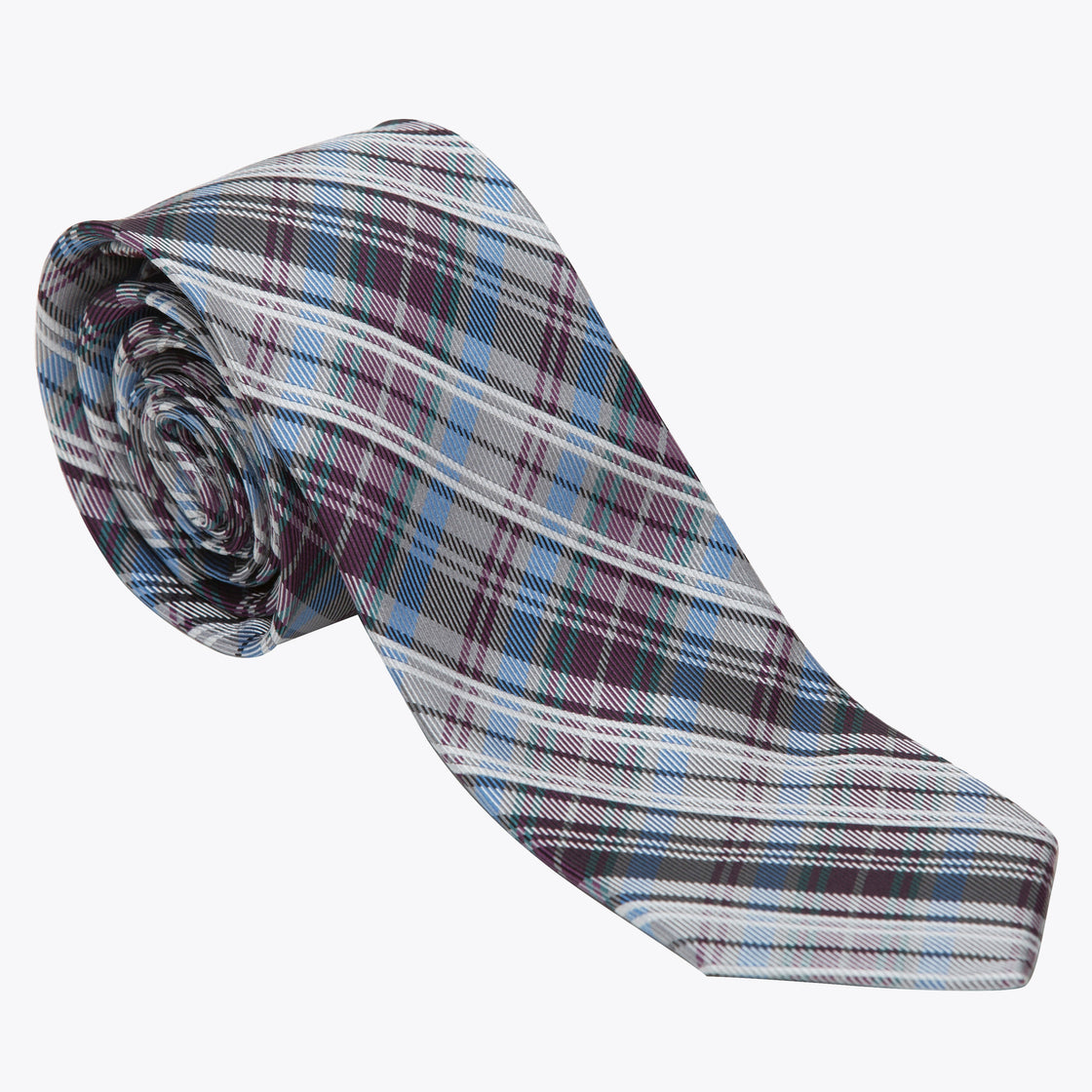 XMI Platinum Check Tie