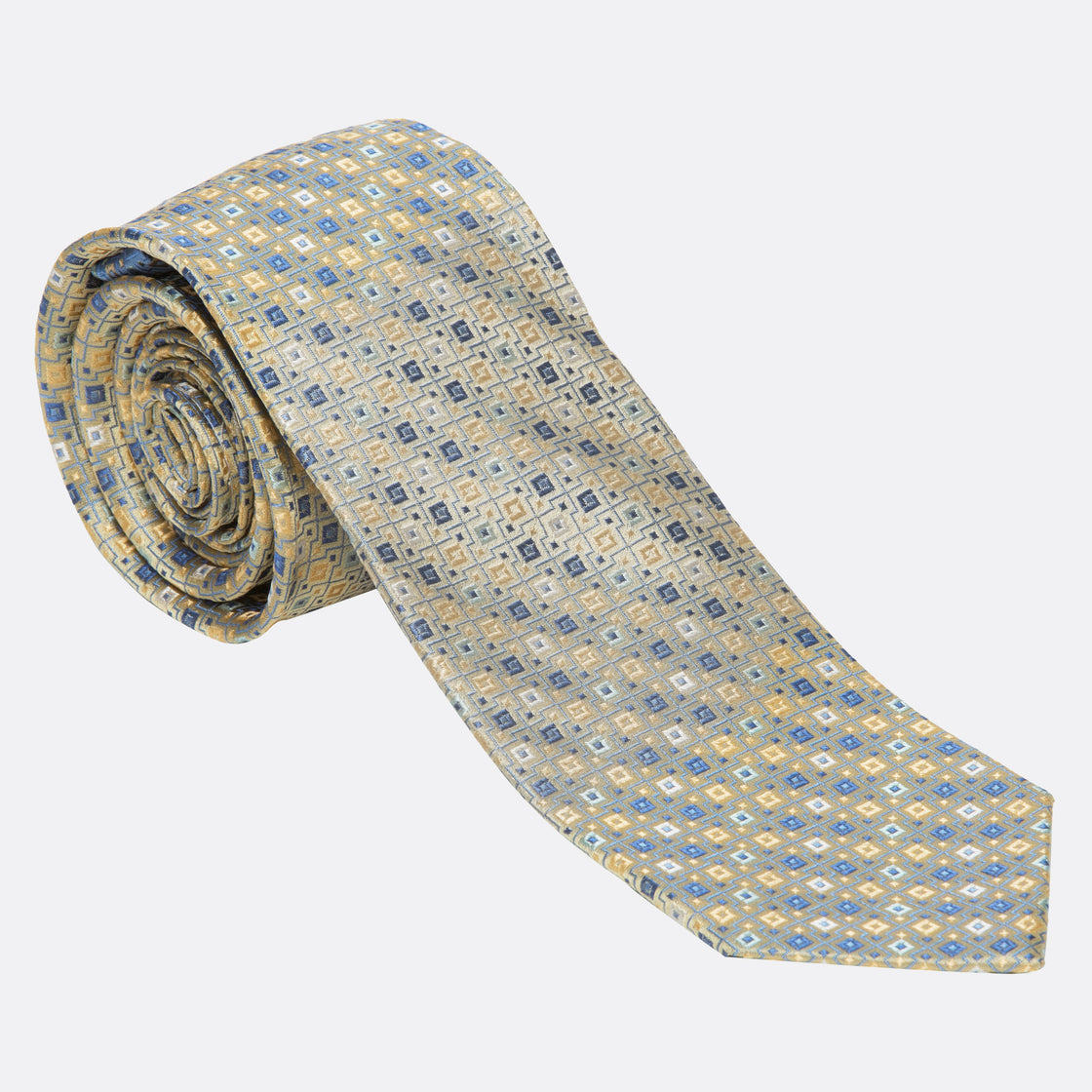 XMI Platinum Square Pattern Tie