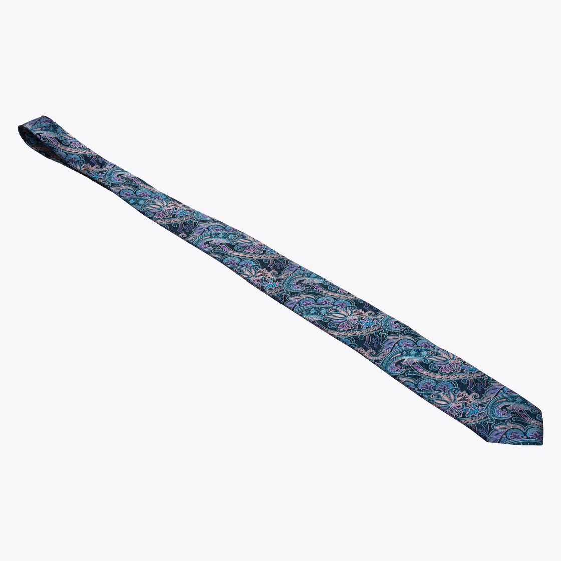 XMI Platinum Floral Pattern Tie
