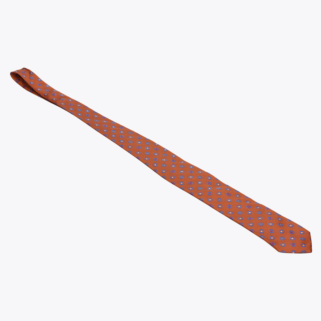 XMI Platinum Geometric Pattern Tie