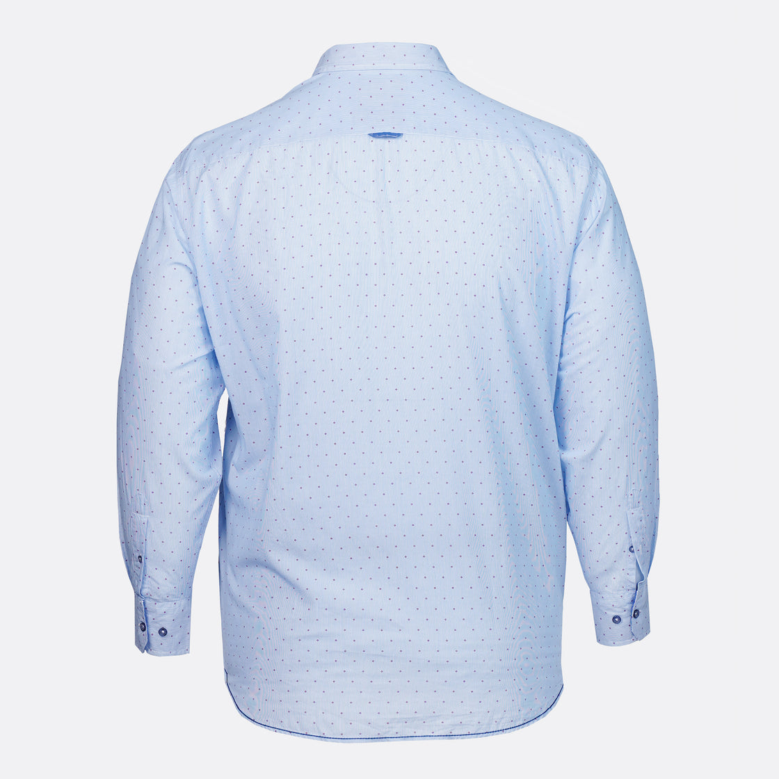 Pattern Contrast Milano Italy Shirt