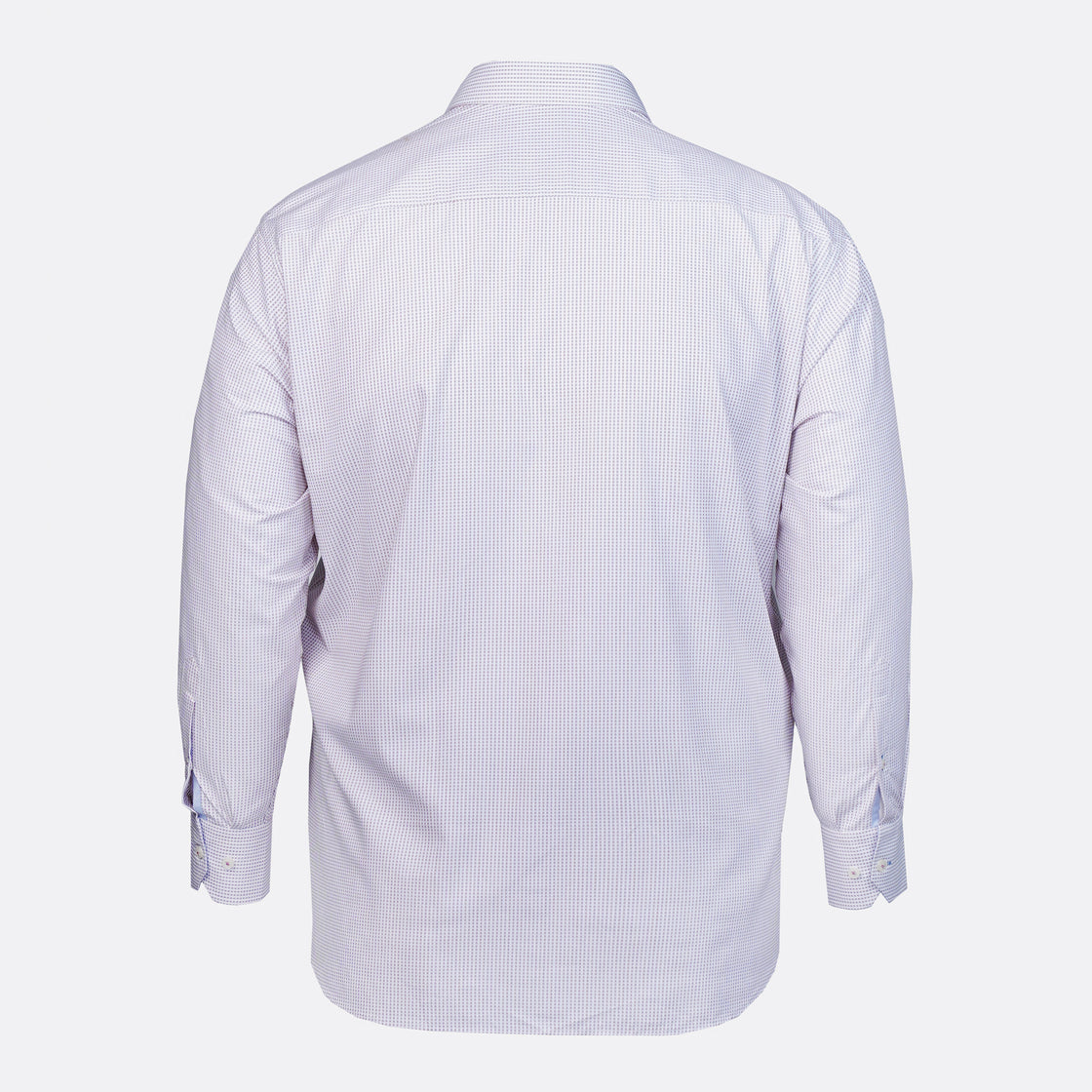 Dotted Pattern Contrast Milano Italy Shirt