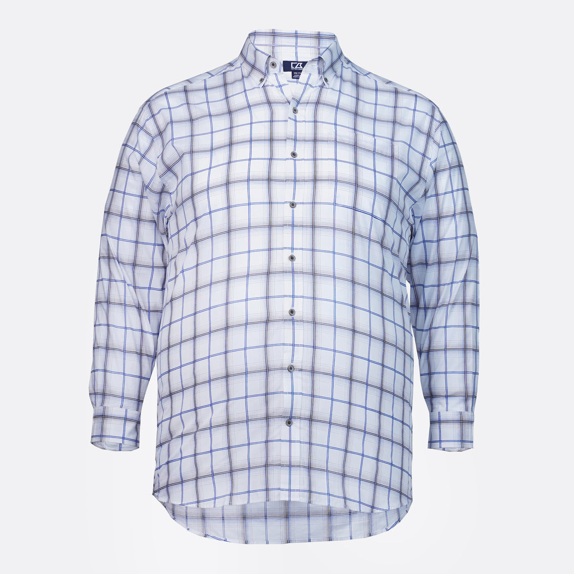 Cutter & Buck Windowpane Checkered Shirt