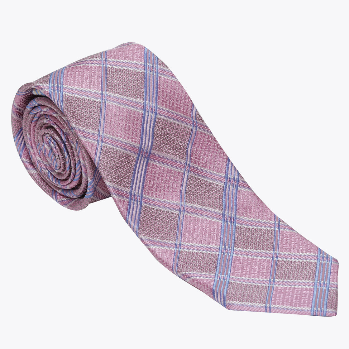XMI Platinum Checkered Tie